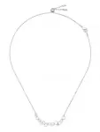 Колье Constella Swarovski, серебяный - фото