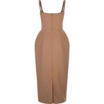 MaxMara Женское платье-комбинация brown - фото 4