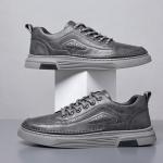 EGCHI Мужские белые кеды, цвет White - фото 4