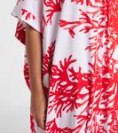 Кафтан Vanessa с принтом Melissa Odabash, Red Coral - фото 5