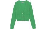 GANNI Свитер женский зеленый - фото