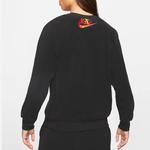 Толстовка Nike Round Neck Multi-Color Embroidered logo Pullover Black, черный - фото 4