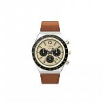 TIMEX Часы PEANUTS Collaboration Snoopy Collection Wrist Watch Quartz Movement Leather Strap 40mm Silver Dial Unisex, Gold - фото