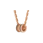 Колье b.zero1 из розового золота и керамики Bulgari - фото