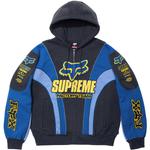 Толстовка с капюшоном Fox Racing FW25 WEEK9 на молнии унисекс Supreme, синий - фото 6