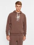 Толстовка обычного кроя New Balance, коричневый - фото