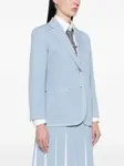 Твиловый пиджак THOM BROWNE, синий - фото 3