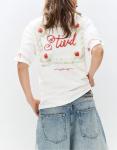 Футболка с изображением торта Pull&Bear Stwd в цвете льда - фото 2