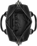 Сумка-сэтчел Calvin Klein Jett Top Zip, Black/Silver - фото 4