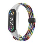 CHENSONG Часы Strap Xiaomi Compatibility Nylon Material, One-piece case/nylon braided [apricot] magnetic buckle strap - фото 2