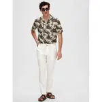 Брюки чинос Selected 172 Brody Slim Tapered Fit, белый - фото 5