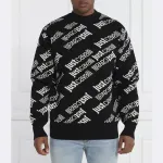 Свитер обычного кроя Just Cavalli, черный - фото