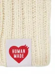 Шарф в рубчик Human Made, бежевый - фото 2