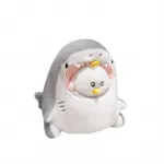 Плюшевая игрушка Creative Shark X Collection Shark Capybara Husky MAOGEGE - фото