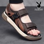 Пляжные сандалии мужские Playboy, зеленый - фото 9