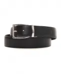 Реверсивный ремень Canali, черный - фото