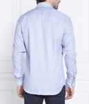 Рубашка мужская Oscar Jacobson классическая облегающего кроя, синий - фото 4