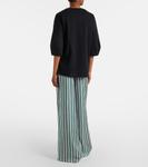 Джоко хлопковая майка Max Mara, черный - фото 3