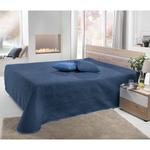 Покрывало Erwin Müller, 140x1x210 см, синий - фото 3