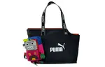 PUMA Тканевая сумка-шоппер, Black - фото