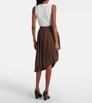 Драпированная миди-юбка Loewe, Coffee - фото 3