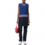 MSGM Женская синяя жилетка - фото 4