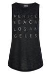 Топ Venice Beach Tank, черный - фото