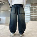 Джинсы Grade School Moderate Cooling EASTERN CAMEL, синий серый - фото 7