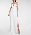 Креповое платье Mônot, белый - фото 2