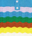 Рубашка-поло из хлопкового трикотажа «пуантель» Paade Mode, разноцветный - фото 2