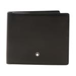 Кожаный кошелёк унисекс чёрный MONTBLANC - фото 2