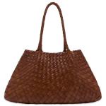 Большая сумка Санта-Кроче Dragon Diffusion, коричневый - фото