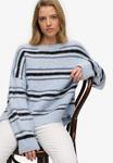 Джемпер Superdry & Co SLOUCHY BRUSHED STRIPE, Blue Fog Stripe/Blue - фото 5