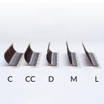 Secret Lashes Favorite Brown Mix D, 0.07, 4-7 мм - фото 4