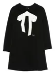Платье с бантом Il Gufo, черный - фото
