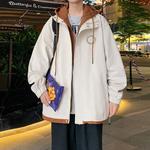 BISEGRLIN Куртка Unisex, Light Khaki+Haze Blue - фото 12