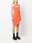 Dsquared2 платье без рукавов, оранжевый - фото 3