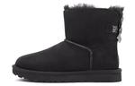 Угги зимние UGG Mini Bailey Bow Ii Exotic, черный - фото
