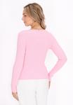 Свитер faina Comfortable, розовый - фото 4