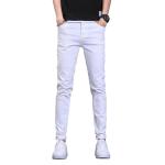 Джинсы Unisex FUERZA, белые укороченные - фото 4