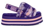Модные сандалии диско мрамор слайд Ugg, фиолетовый - фото 2