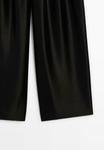 Брюки Massimo Dutti WIDE-LEG VOLUMINOUS WITH DARTS, Black - фото 6