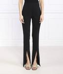 Брюки женские Pinko клеш с разрезами, черный - фото