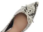 Туфли Mix No. 6 Teea Pump, Black/White Snake Print - фото 8