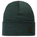 Шапка из плотной мериносовой шерсти Buff, Solid Forest - фото