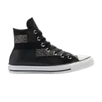 Кроссовки Converse Wmns Chuck Taylor All Star High 'Black Glitter', черный - фото