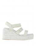 Сандалии Ras, белый - фото