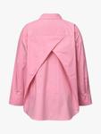 Магнолия оверсайз хлопковая рубашка A-VIEW, Pink - фото 4