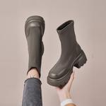 Ботильоны женские Gemeiq, цвет Black Fleece-Lined - фото 15