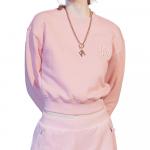 Свитшот женский розовый MLB - фото 4